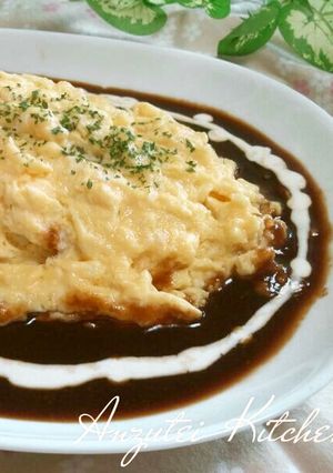 ふわとろオムライスの裏ワザ公開-レシピのメイン写真