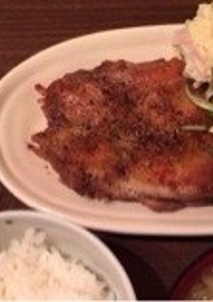 鶏の黒胡椒焼き-レシピのメイン写真