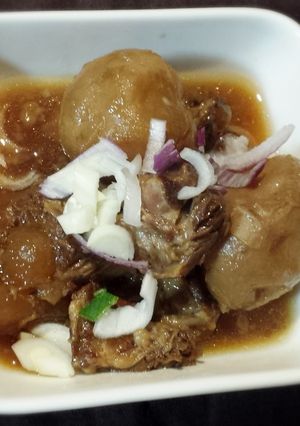 豚軟骨と新じゃがの煮物-レシピのメイン写真