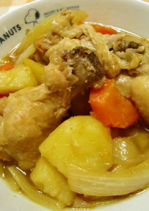 ★鶏の手羽元で＊肉じゃが＊作りましたよ♪-レシピのメイン写真