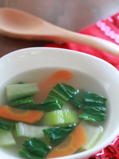 青梗菜の中華スープ-レシピのメイン写真