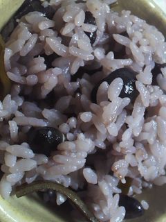 黒豆昆布ごはん-レシピのメイン写真