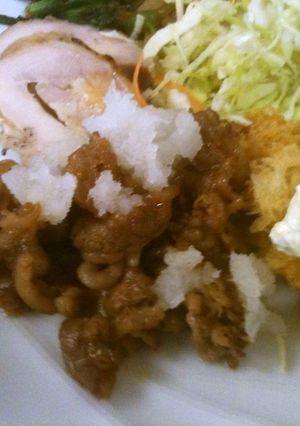 ★この組み合わせ絶品牛肉のおろしあえ★☆-レシピのメイン写真