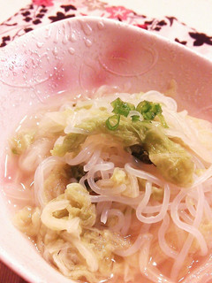 ヘルシー過ぎ☆白菜と糸こん煮♪-レシピのメイン写真