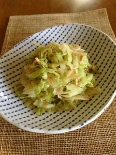 温キャベツの鰹生姜和え-レシピのメイン写真