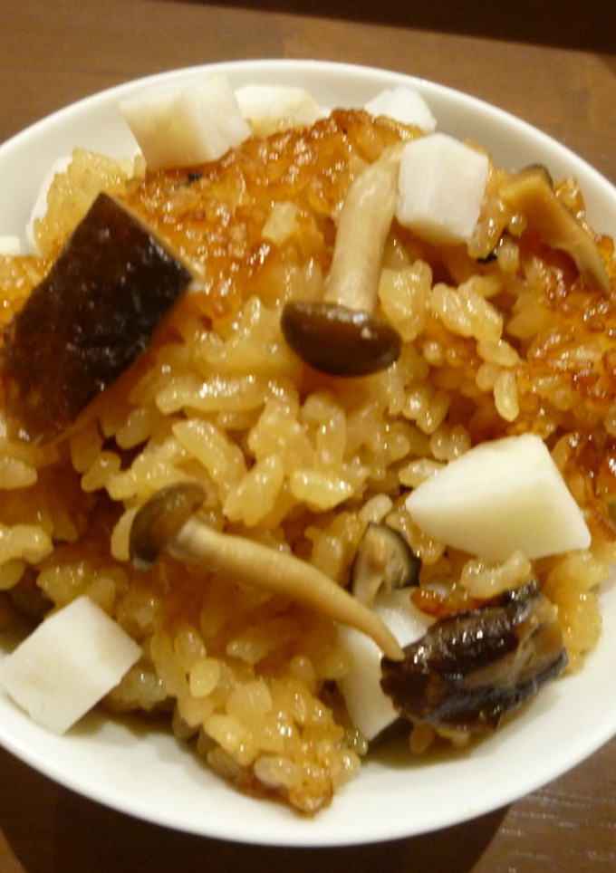 きのこの炊き込みご飯-レシピのメイン写真