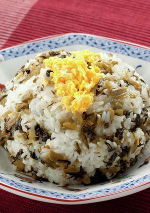 じゃこ入り♪高菜チャーハン-レシピのメイン写真