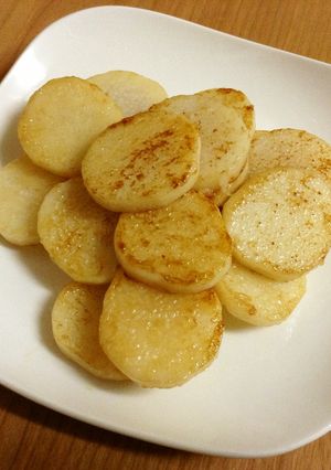 長いものめんつゆバター焼き☆-レシピのメイン写真