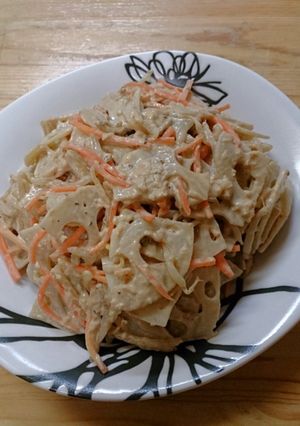 カレーの付け合わせ♬レンコンマヨサラダ♤-レシピのメイン写真