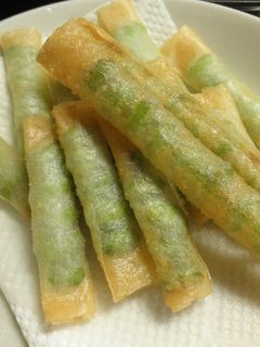 枝豆のつぶつぶ春巻き-レシピのメイン写真