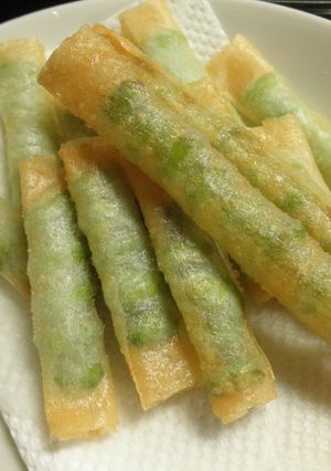 枝豆のつぶつぶ春巻き-レシピのメイン写真