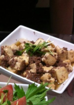 豆腐とひき肉の甘辛炒め-レシピのメイン写真