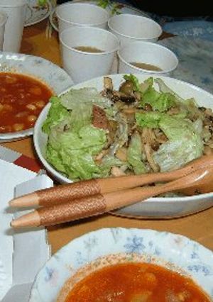 きのことベーコンのホットサラダ♪-レシピのメイン写真