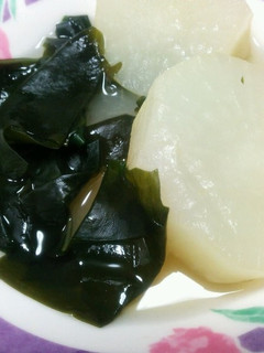 塩蔵ワカメと大根の煮物-レシピのメイン写真
