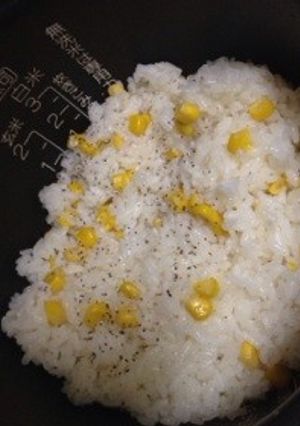 炊いたごはんに混ぜるだけコーンごはん☆-レシピのメイン写真