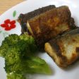 秋刀魚の揚げ焼き・ごはんですよ風味