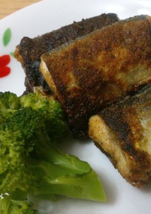 秋刀魚の揚げ焼き・ごはんですよ風味-レシピのメイン写真