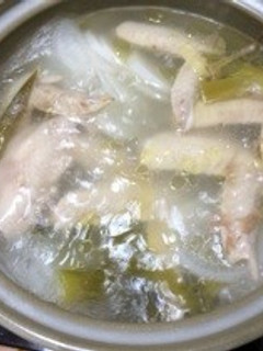 大根と手羽先の鍋-レシピのメイン写真