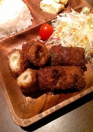 安うま☆とろけるチーズの肉巻きフライ-レシピのメイン写真