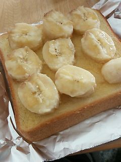 簡単バナナメープルトースト♪-レシピのメイン写真