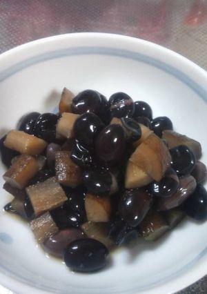 黒豆と牛蒡の炊き合わせ-レシピのメイン写真