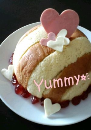 バレンタイン♪ズコットケーキ-レシピのメイン写真