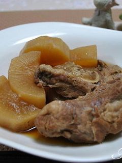 圧力鍋で簡単 スペアリブと大根煮-レシピのメイン写真