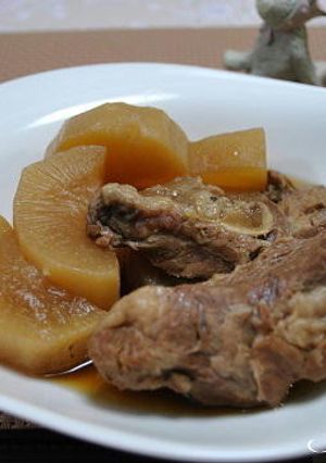 圧力鍋で簡単　スペアリブと大根煮-レシピのメイン写真