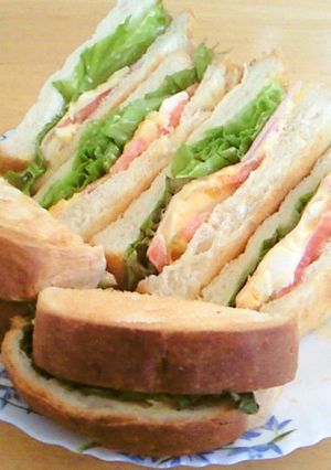 喫茶店のミックスサンド-レシピのメイン写真