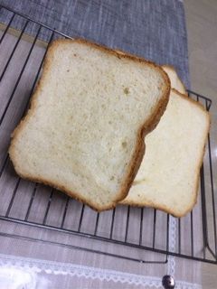 HBで☆ふわふわミルク食パン☆-レシピのメイン写真