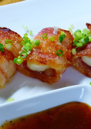 ベーコン巻揚げ出し豆腐-レシピのメイン写真