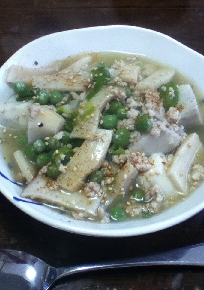 里芋と鶏挽肉の餡掛け-レシピのメイン写真