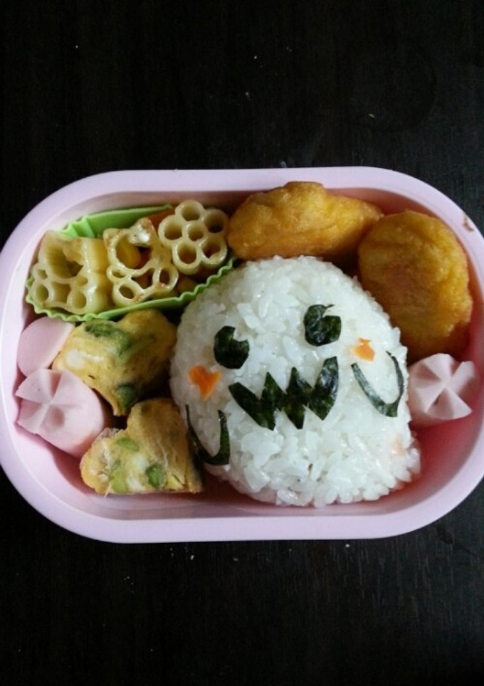 幼稚園☆お弁当☆おばけ～-レシピのメイン写真