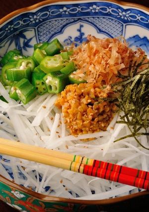【居酒屋】大根と納豆のネバネバサラダ-レシピのメイン写真