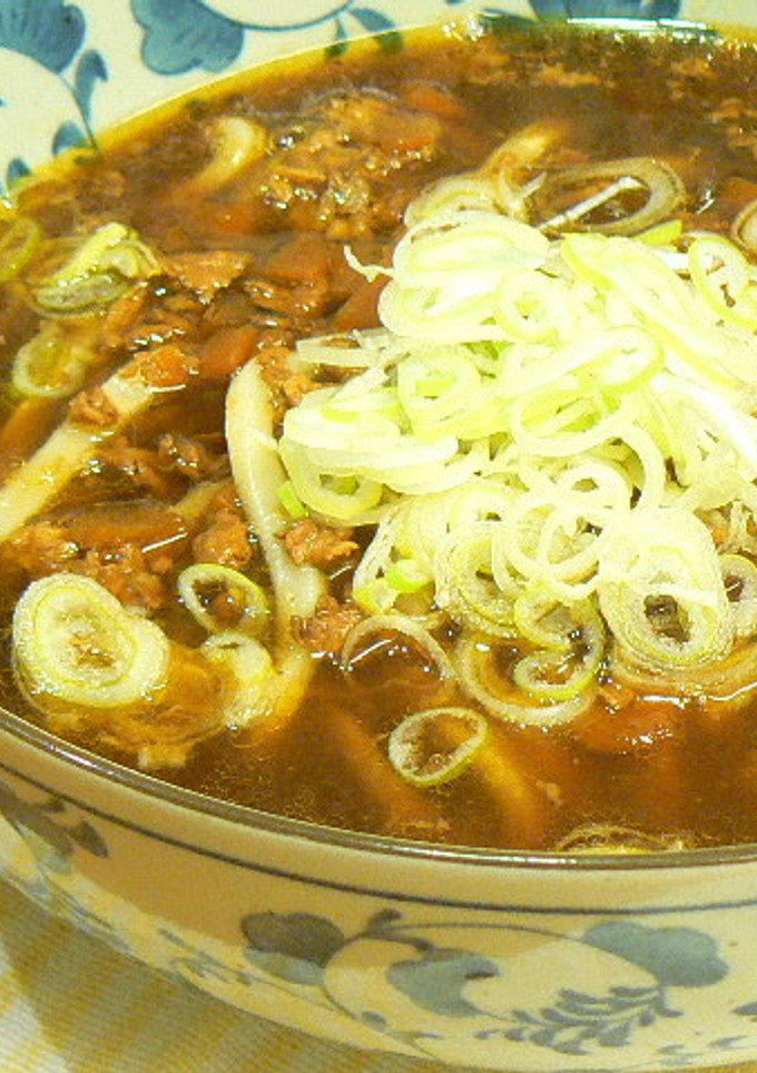 カレーの残りでリメイク★和風カレーうどん-レシピのメイン写真