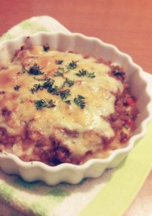 ５分でできる！ 簡単❀ミートソースドリア-レシピのメイン写真