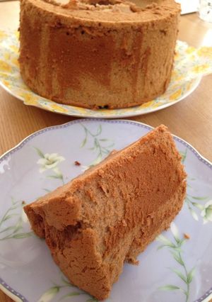 ☆BP不要!卵使い切りコーヒーシフォン☆-レシピのメイン写真