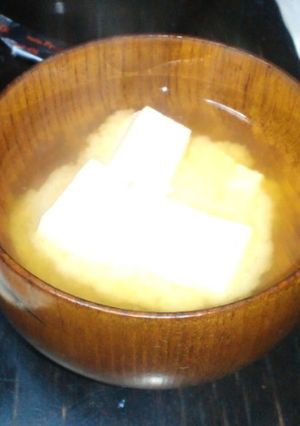 第2弾、豆腐の味噌汁-レシピのメイン写真