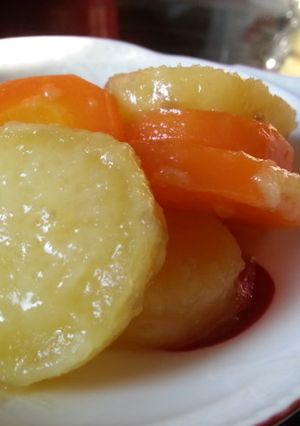 根菜のグラッセ-レシピのメイン写真