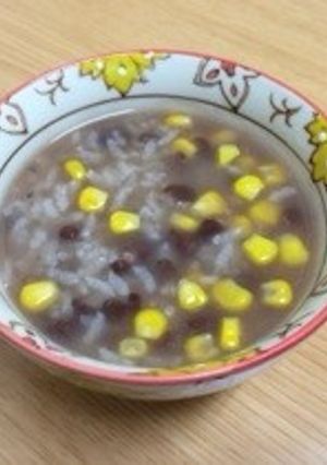 小豆のお粥-レシピのメイン写真