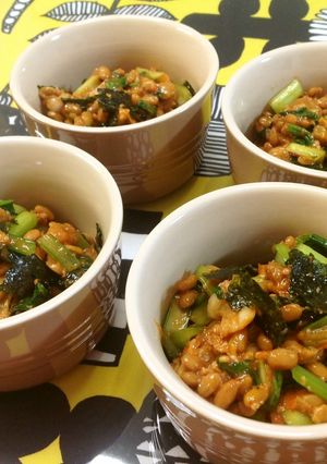 受験生にぜひ！韓国風＊キムチ納豆-レシピのメイン写真