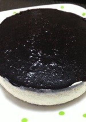 ブルーベリーレアチーズケーキ-レシピのメイン写真