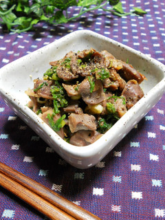ねぎ塩味の砂肝炒め-レシピのメイン写真