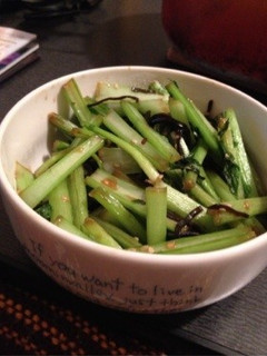 簡単!江戸菜の塩昆布ナムル-レシピのメイン写真