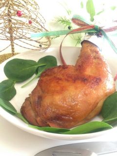 クリスマスに☆フライパンでローストチキン-レシピのメイン写真