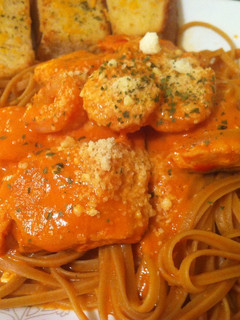 サーモンとえびのパスタ☆トマトクリーム風-レシピのメイン写真
