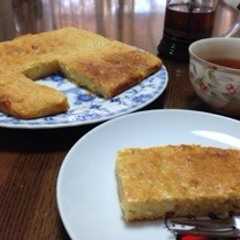 รูปของ アプリコットジャムのヨーグルトケーキ♪