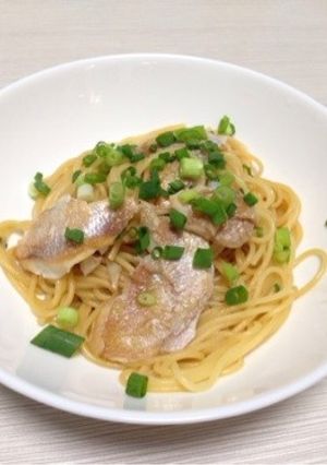 小鯛の笹漬け和風パスタ-レシピのメイン写真