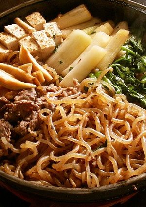 エリンギの天日干し入りすき焼き-レシピのメイン写真