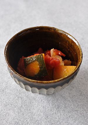 かぼちゃのスパイシートマト煮-レシピのメイン写真